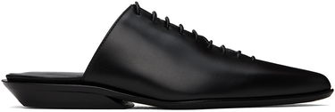 Oblačila Ann Demeulemeester Ann Demeulemeester River Lace-Up Mules Črna | 2401-W-F22-LT011-099, 0
