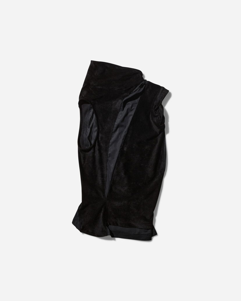 Majica brez rokavov KIKO KOSTADINOV Panelled Top Črna | KKWAW24TP08 61