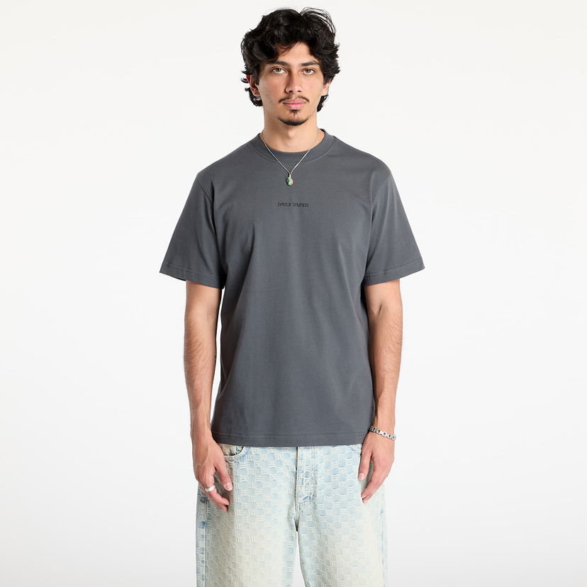 Majica DAILY PAPER Daily Paper Tin Lid T-Shirt Siva | 2513075