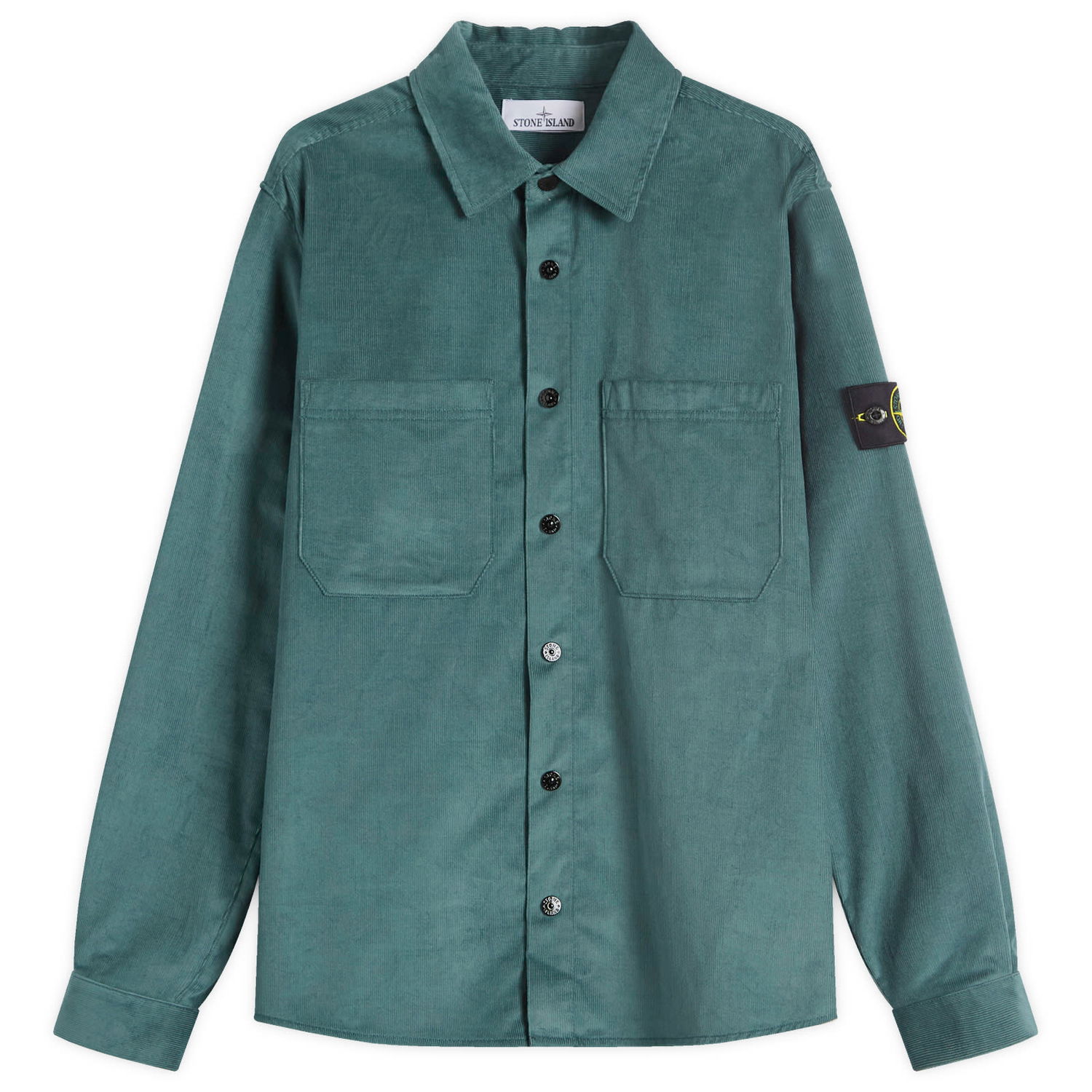 Srajce Stone Island Micro-Corduroy Overshirt, Size Large Zelena | K1S151200113-V0053, 0