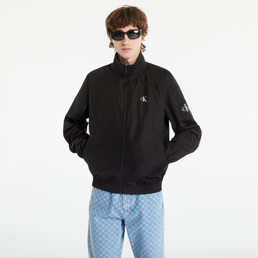 Jakna CALVIN KLEIN Recycled Polyester Zip Up Jacket Črna | J30J322942 BEH, 0