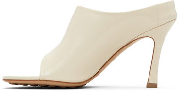 Superge in čevlji Bottega Veneta Bottega Veneta Rana Mules Bela | 827720 V3H90, 2