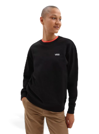 Pulover Vans Flying V Boyfriend Fit Crew Sweater Črna | VN0A5AQ1BLK