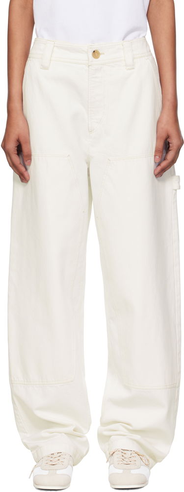 Cargo hlače A.P.C. A.P.C. Gustav Carpenter Pants Bela | COGZV-M08484, 0