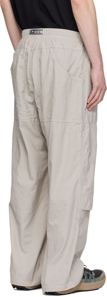 Hlače and wander Gramicci Edition Nylon Double Knee Trousers Bež | GUP5-S3004-M, 2