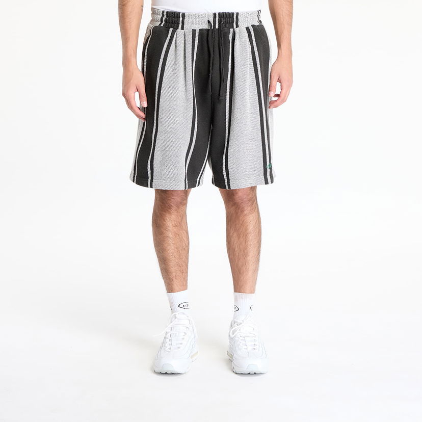 Kratke hlače Pleasures PLEASURES Rug Wide Shorts Večbarvna | P25SU028 BLACK