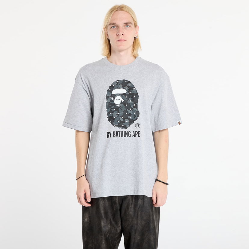 Majica BAPE Abc Dot Camo By Bathing Ape Relaxed Fit T-Shirt Siva | 001TEL801313MGRA