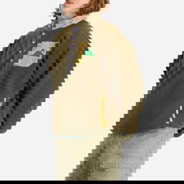 Pleteni pulover Brain Dead Brain Dead Equipment Fleece Pullover Jacket Zelena | BDP25T34O043-OLV, 2