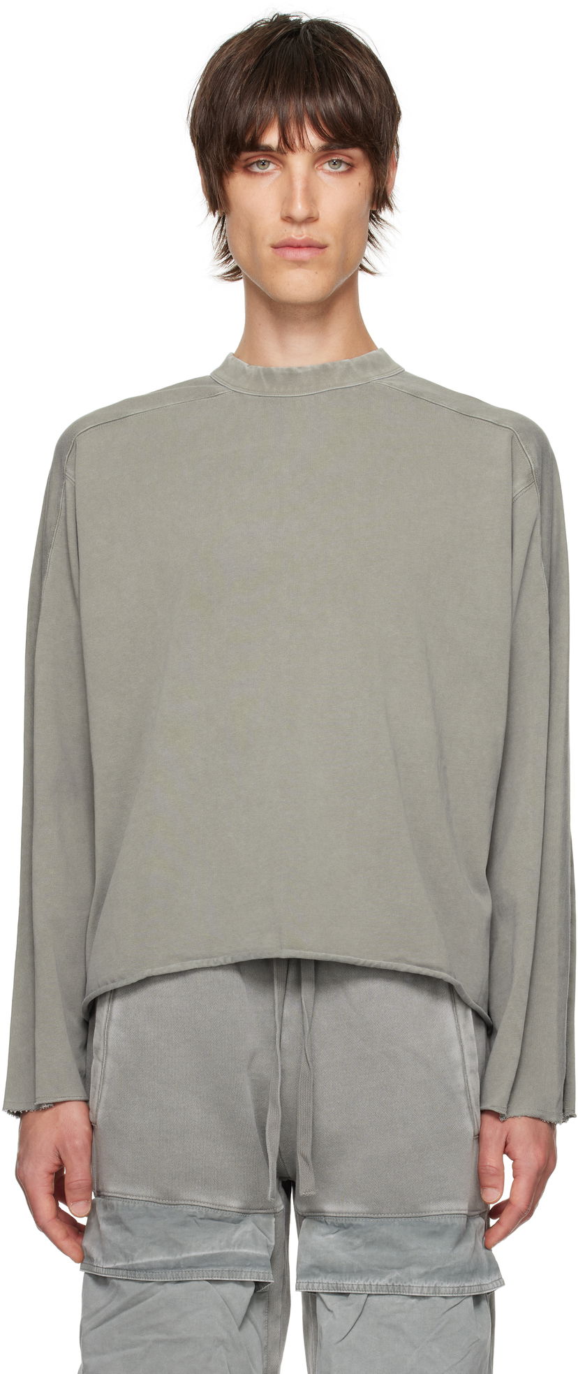 Majica Entire Studios Long Sleeve T-Shirt Siva | ES2486RH