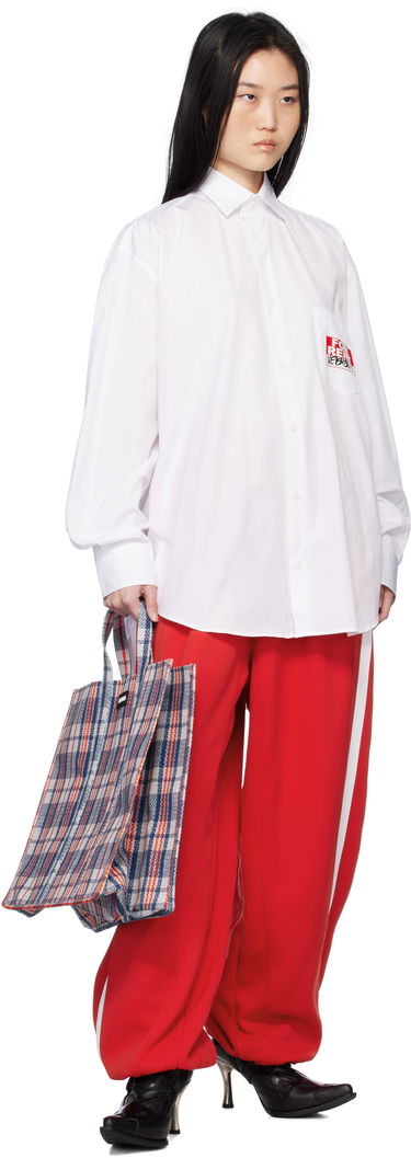 Srajce VETEMENTS Vetements 'For Rent' Classic Shirt Bela | UA66SH450W, 3