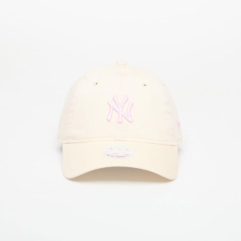 Kapa New Era New Era New York Yankees MLB Contrast Stitch 9TWENTY Adjustable Cap Bež | 60667471