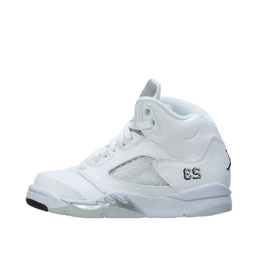 Superge in čevlji Jordan Jordan 5 Retro Metallic (PS) Bela | 440889-130