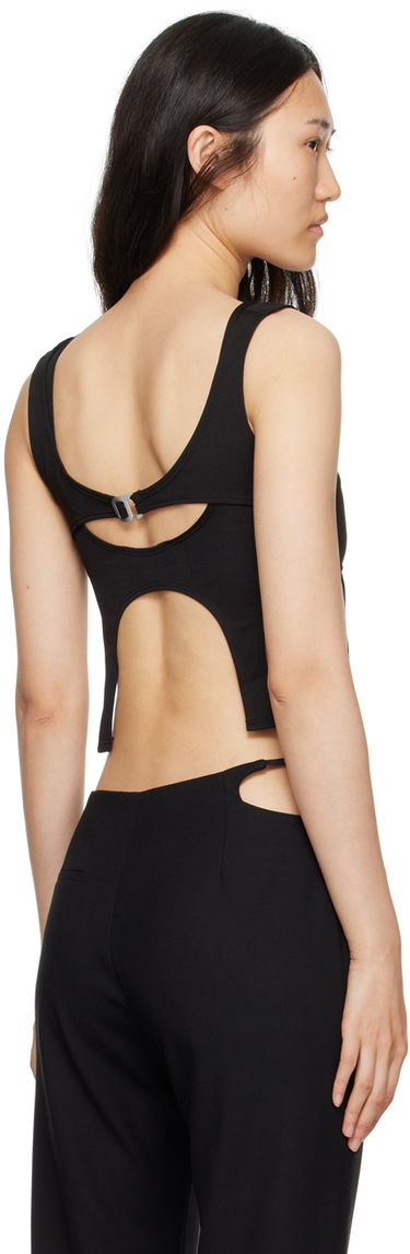 Majica brez rokavov HELIOT EMIL Harness Tank Top Črna | HE_W_13_005_P03_BLK01, 2