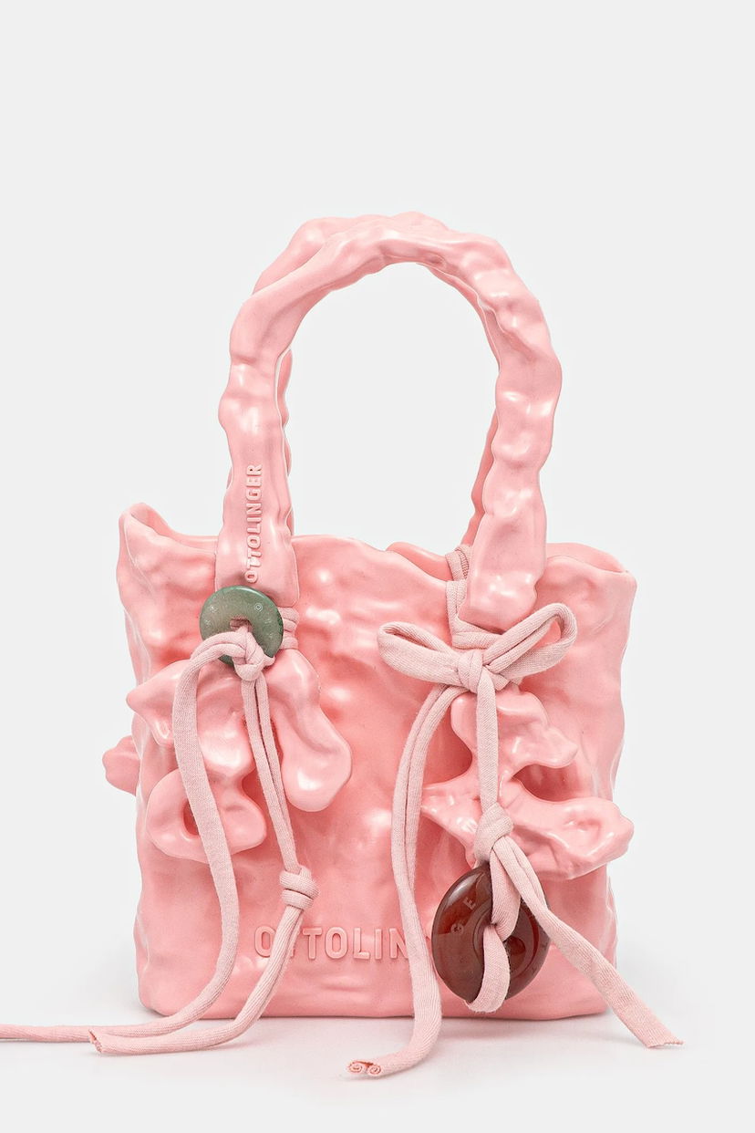 Torbica Ottolinger Ottolinger Knotted Signature Ceramic Bag Roza | 126.900226.01