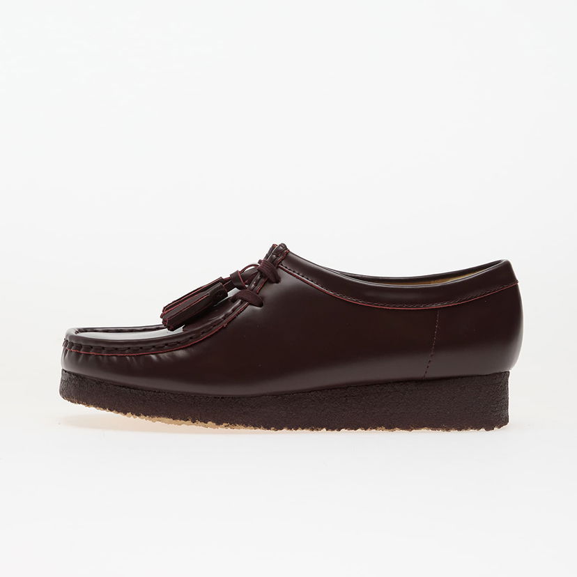 Superge in čevlji Clarks Originals Wallabee Tassel Lea Bordo | 261827444