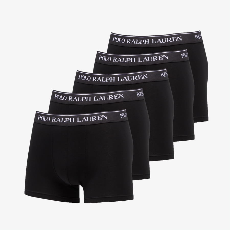 Boksarice Polo by Ralph Lauren Stretch Cotton Five Classic Trunks Črna | 714864292001, 0