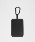 Obeski za ključe lululemon Leather Alternative Tag with Carabiner SLNSH Collection Črna | prod11870532, 8