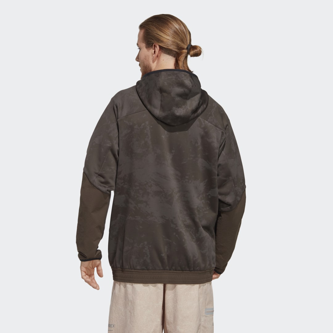 Jakna adidas Performance Terrex x and wander Fleece Jacket Rjava | HR7140, 1