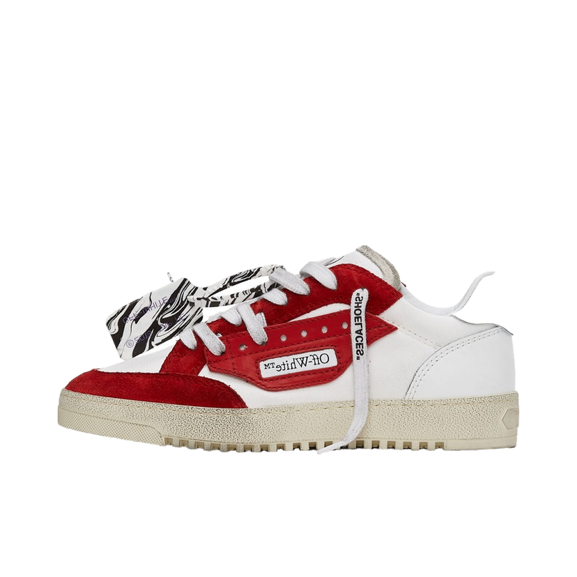 Superge in čevlji Off-White Low Vulcanized 5.0 Sneakers Rdeča | OMIA227F21FAB0010129