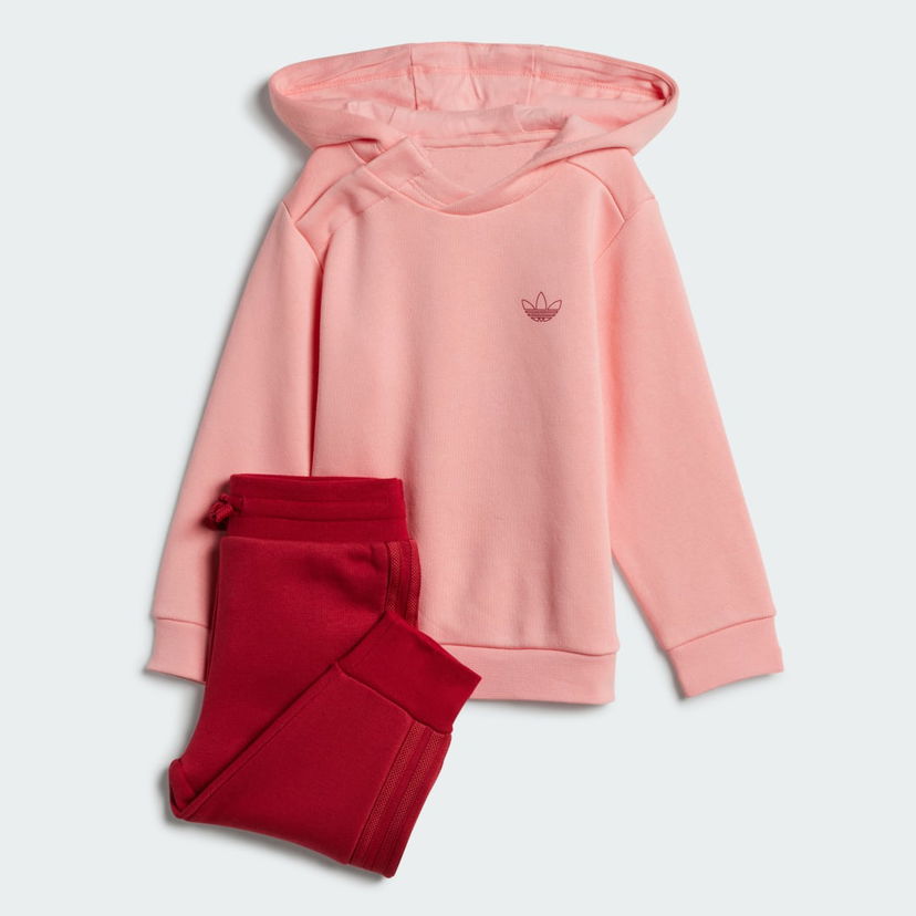 Trenirka adidas Performance Kids' Hoodie and Joggers Set Roza | IY9538