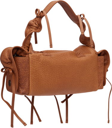 Torbica Acne Studios Acne Studios Multipocket Grained Leather Bag Rjava | A10425-, 4