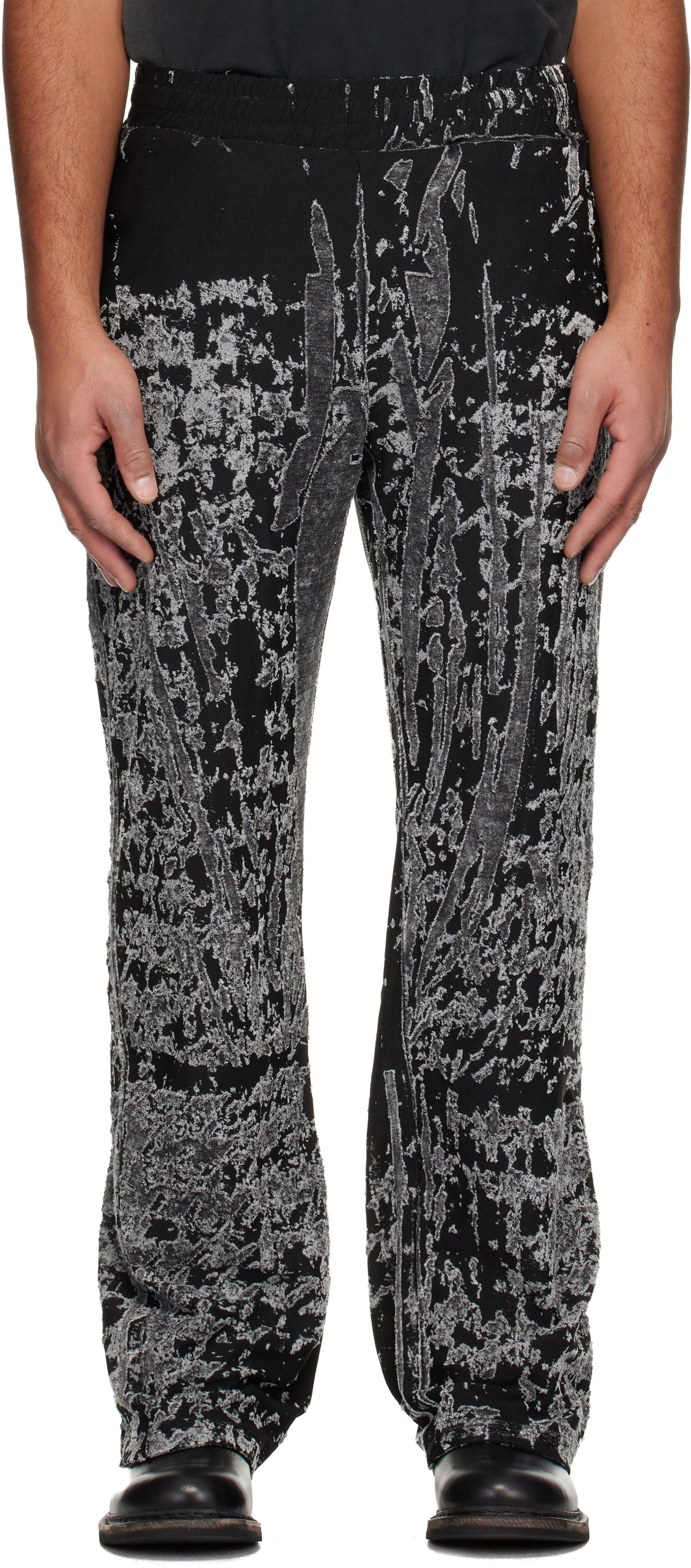 Trenirka Diesel P-Corr Distressed Graphic Sweatpants Večbarvna | A21087-0PGBE-02, 0