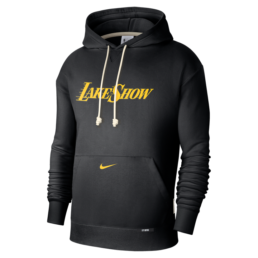 Pulover Nike Dri-FIT NBA Courtside Los Angeles Lakers Standard Issue City Edition Črna | FZ0486-010