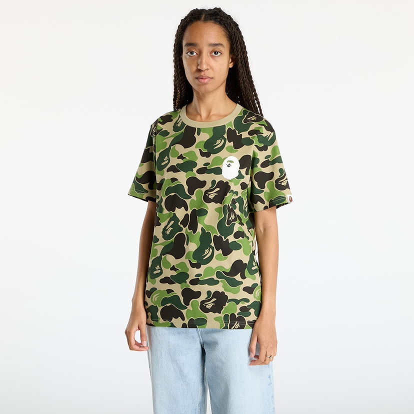 Majica BAPE ABC Camo ASNKA T-Shirt Večbarvna | 001CSL801010MGRN