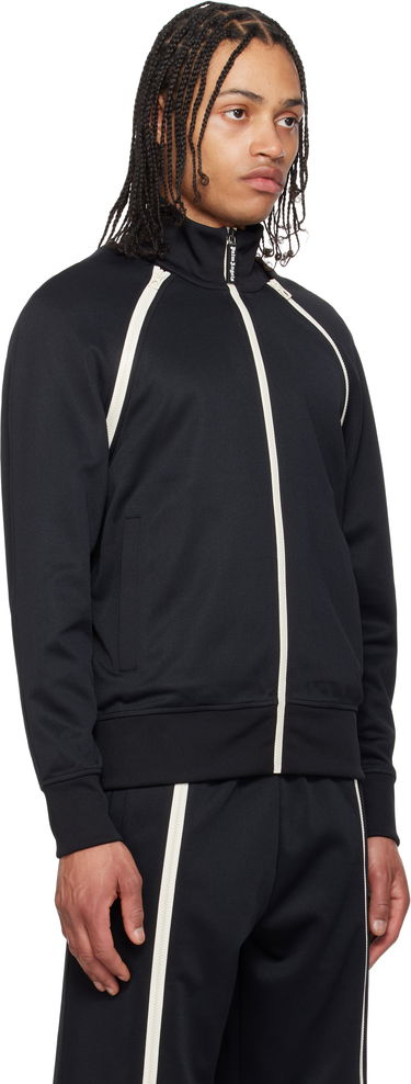 Trenirka Palm Angels Palm Angels Zip Sleeves Track Jacket Črna | PMBD082S25FAB0011010, 1