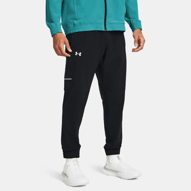 Hlače in kavbojke Under Armour Zone Hose aus Webstoff für Herren Schwarz / Schwarz / Weiß L Črna | 1383401-001, 0