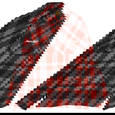 Srajce Human Made Hunting Wool Jacket Rdeča | HM28JK031-RD, 1