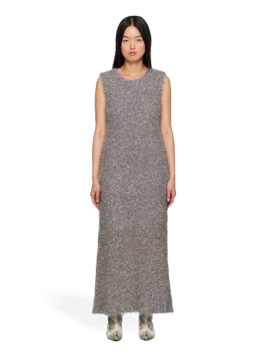 Obleke Jil Sander Sparkling Maxi Dress Siva | J03CT0254_J14673