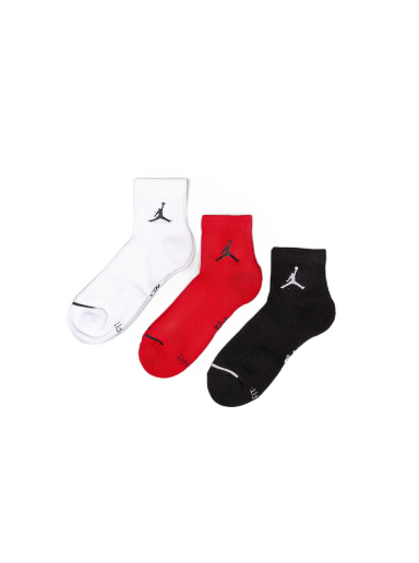 Spodnje perilo in nogavice Jordan Ankle Socks 3-Pack Večbarvna | SX5544-011