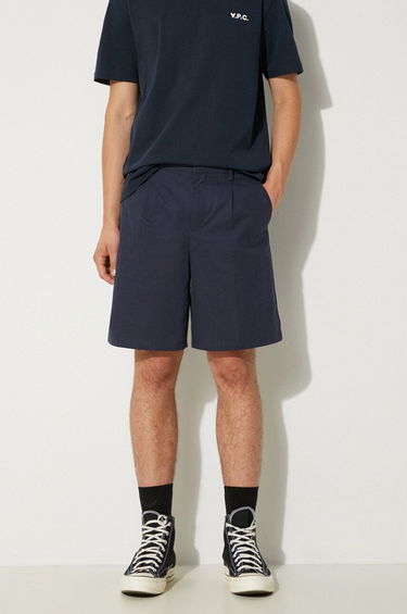 Kratke hlače A.P.C. Khaki Terry Siva | COGBM-H10129, 3