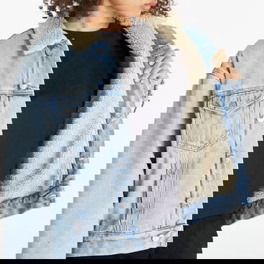 Jakna CALVIN KLEIN Sherpa Denim Jacket Modra | J20J221847 1AA, 2