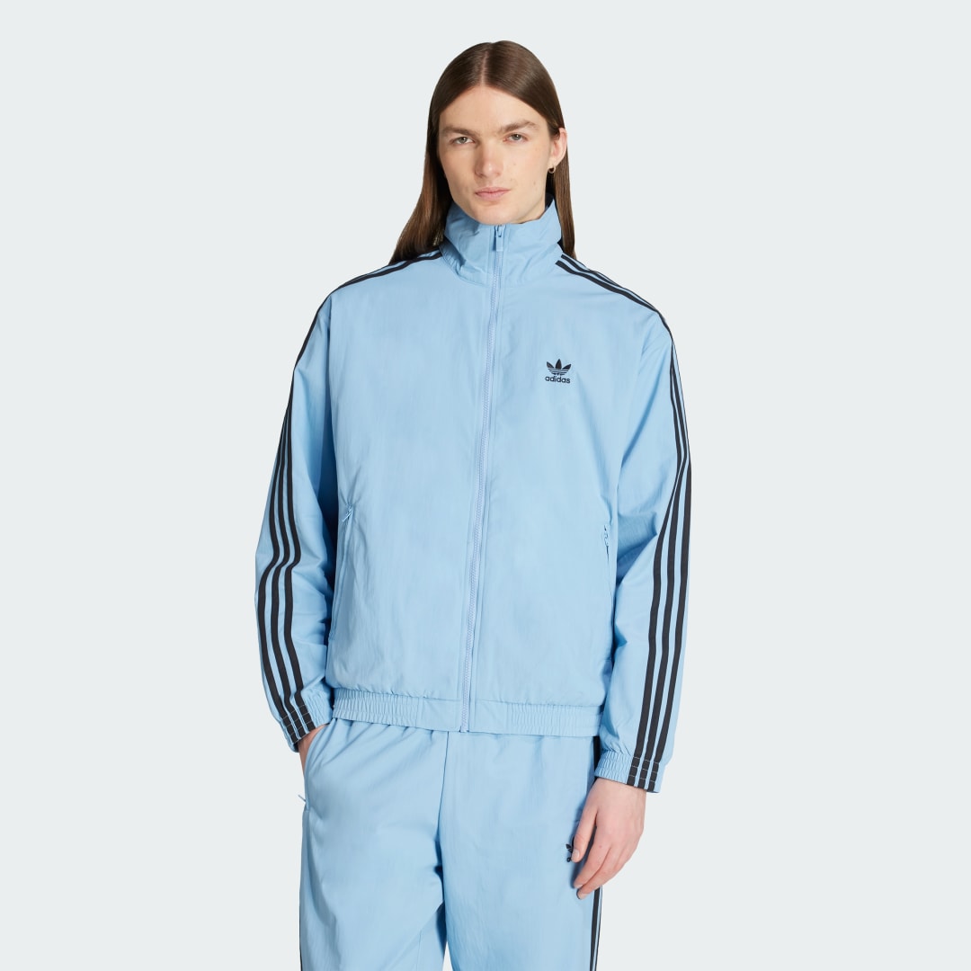 Vetrovka adidas Performance Adicolor Woven Firebird Track Jacket Modra | JY1331, 0