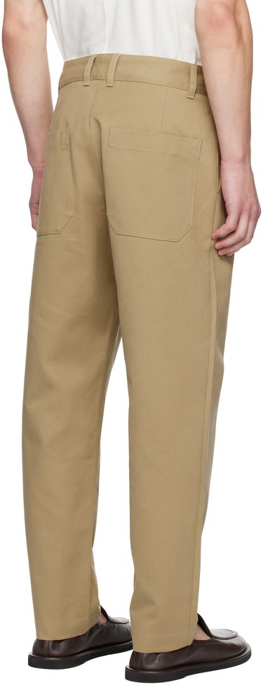 Hlače Studio Nicholson Studio Nicholson Bill Trousers Bež | BILL SNM - 1337, 2