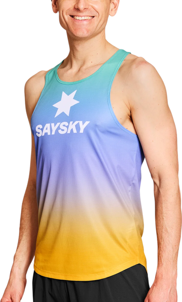 Majica brez rokavov Saysky Saysky Drip Dye Flow Singlet Večbarvna | nmrsi60c-1033, 0