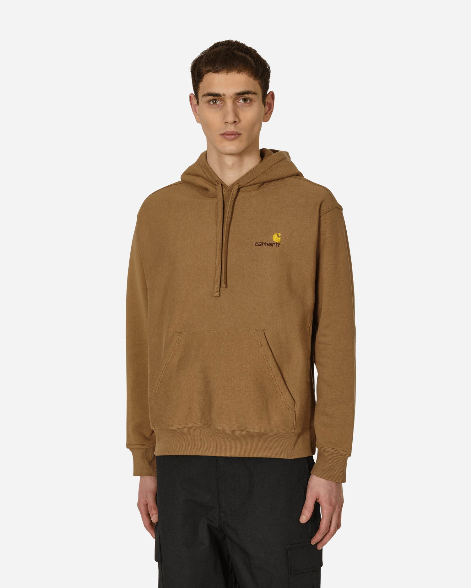 Pulover Carhartt WIP American Script Rjava | I028279 1CM.XX, 0