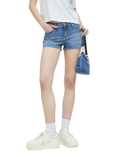Kratke hlače Tommy Hilfiger Denim Shorts Modra | DW0DW15604.PPYX