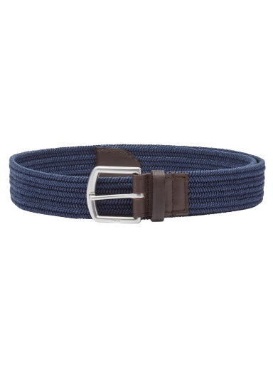 Pasovi Polo by Ralph Lauren Woven Stretch Belt Navy Mornarica | 405666041002