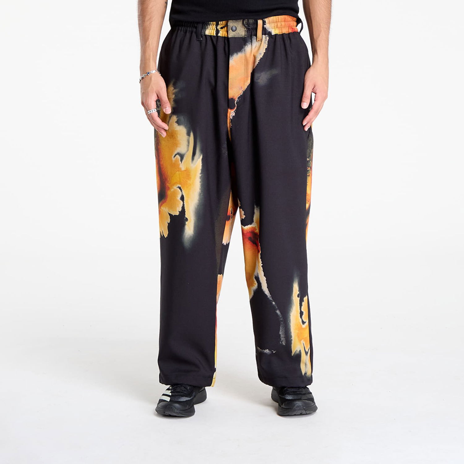 Trenirka Y-3 Y-3 AOP Sport Uniform Track Pants Črna | KA9620, 0