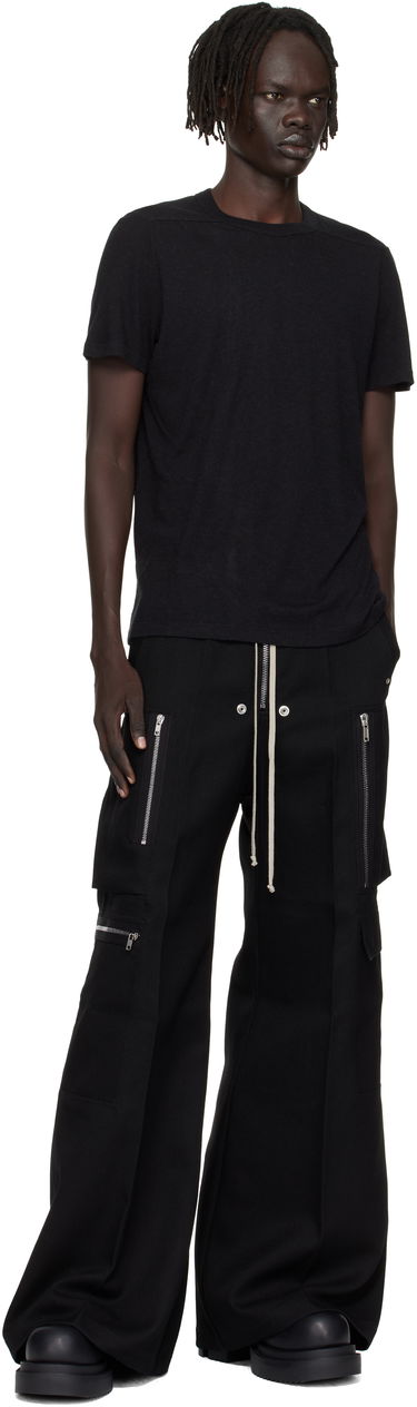 Majica Rick Owens Rick Owens Concordians Short Level T-Shirt Črna | RU02E1265 JR, 3