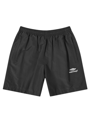 Kratke hlače Balenciaga Tracksuit Short Črna | 704717-TKO48-1000