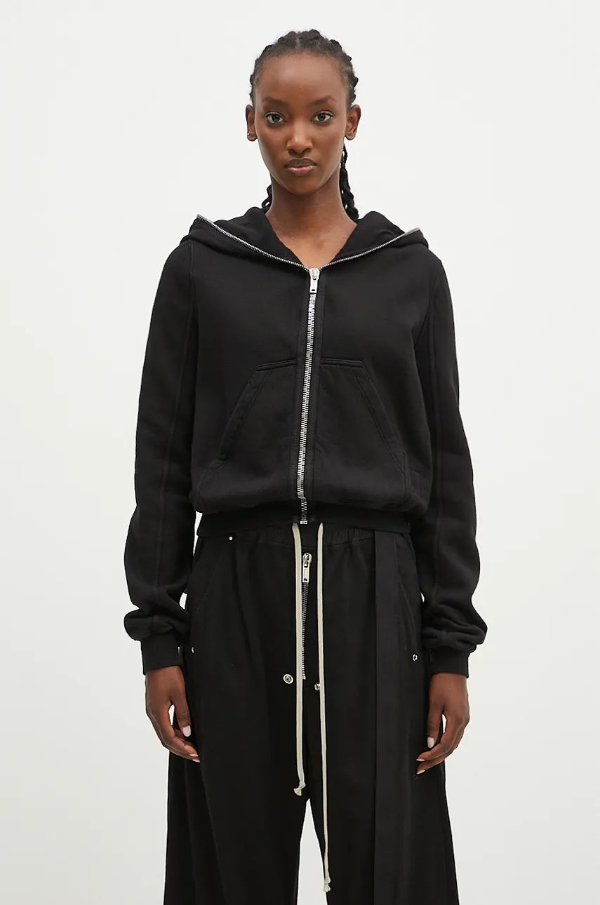 Pulover Rick Owens Hoodie Črna | DS02D2246.FEP1, 0