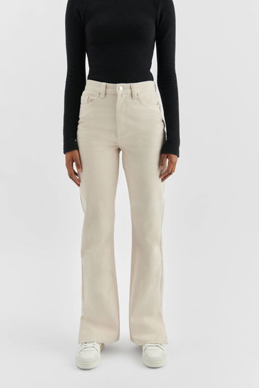 Kavbojke AXEL ARIGATO Ryder Flared Jeans Bež | A0907005, 2