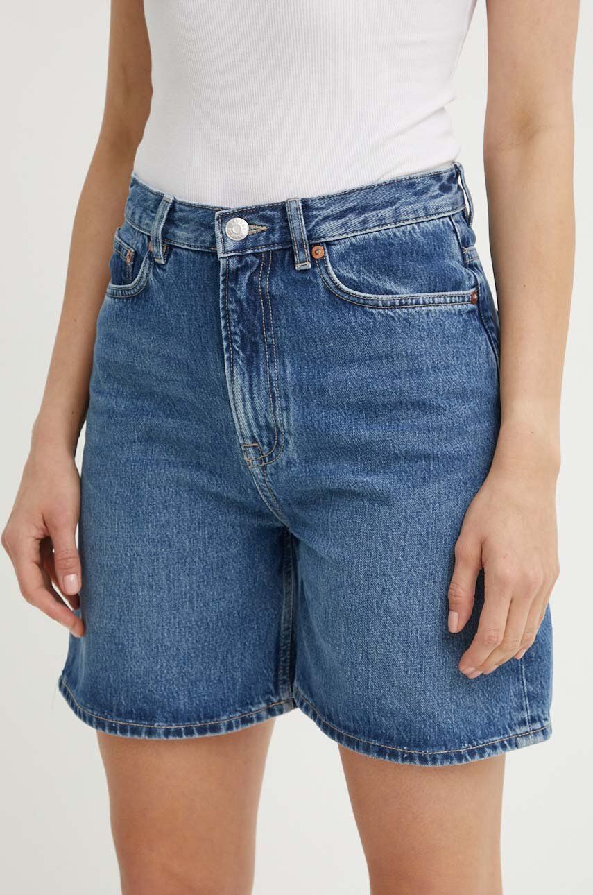 Kratke hlače Samsoe Samsoe Samsoe Samsoe SASHELLY High Waist Shorts Modra | F24200011, 0