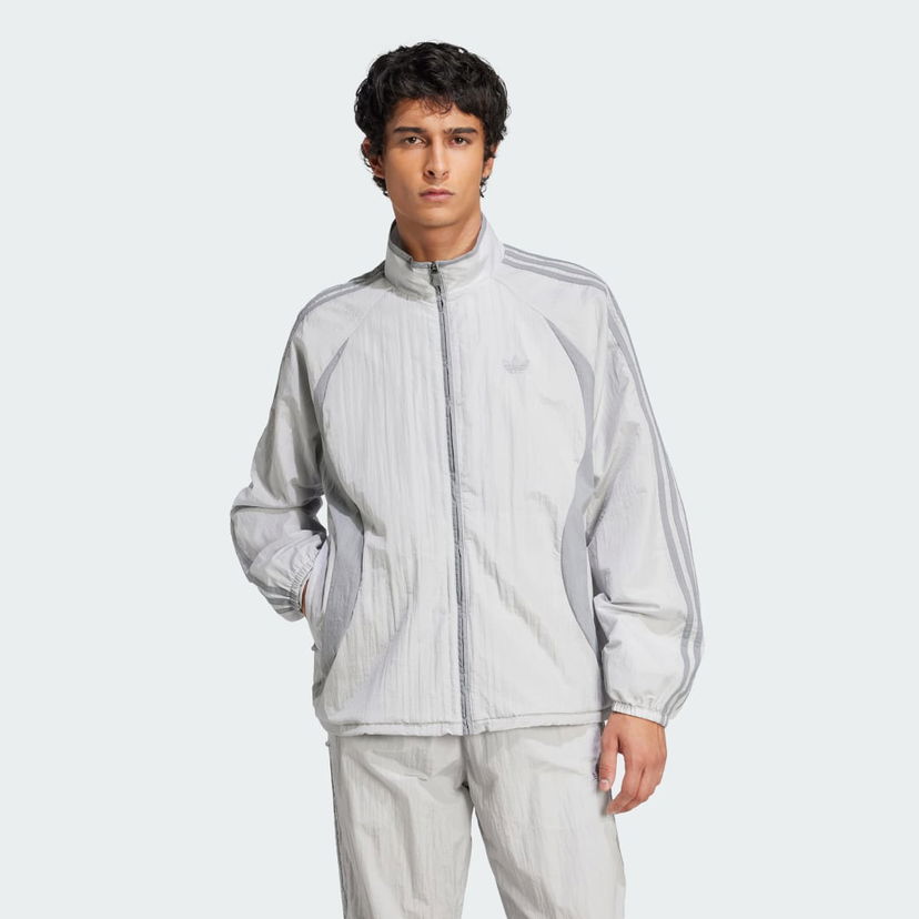 Vetrovka adidas Performance Adicolor 2000s Woven Track Jacket Siva | JP1138