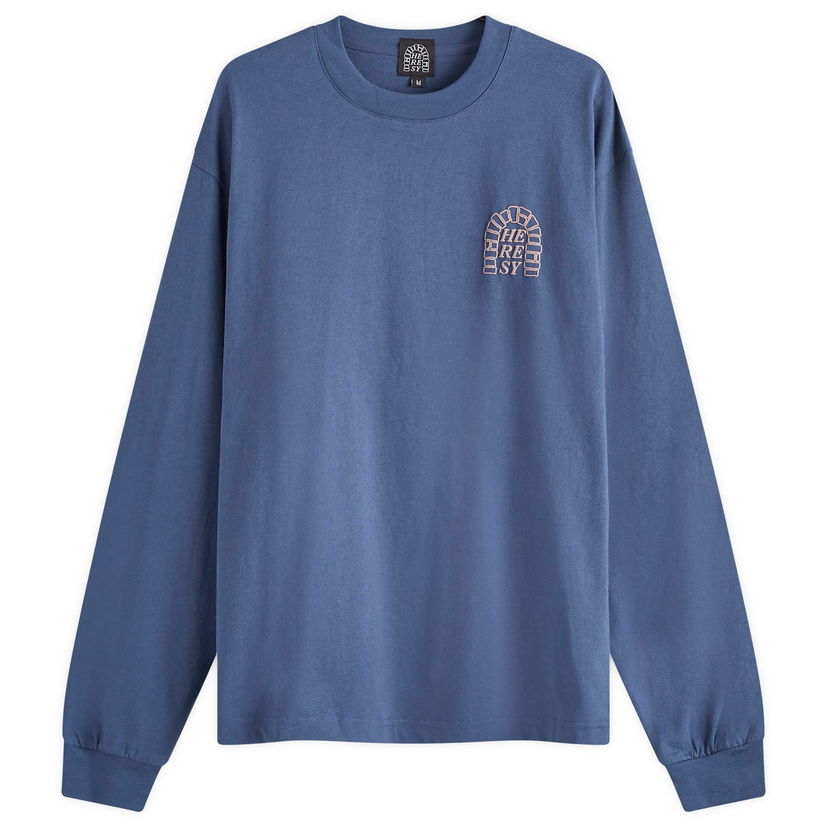 Majica Heresy Arch Logo Long Sleeve T-Shirt Mornarica | HAW24-T09N