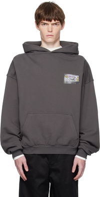 We11done Cassette Tape Print Hoodie